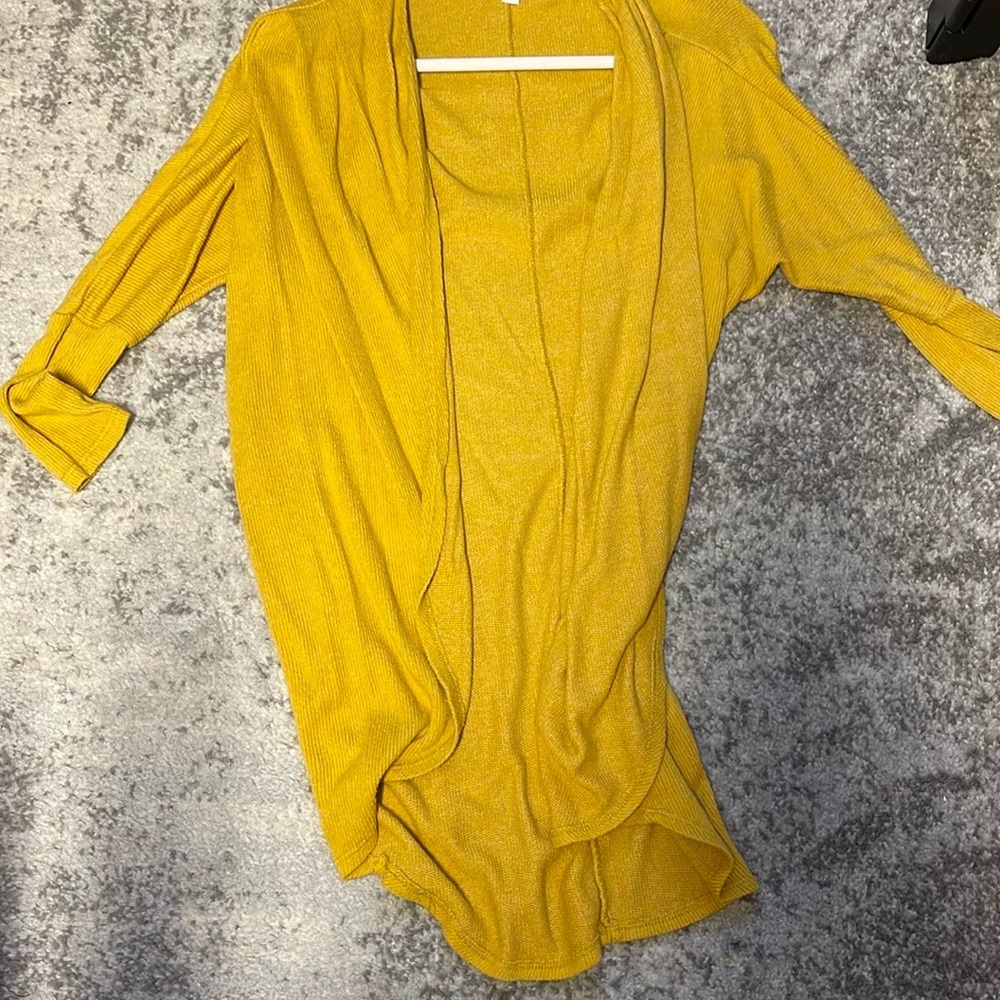 Yellow Cardigan